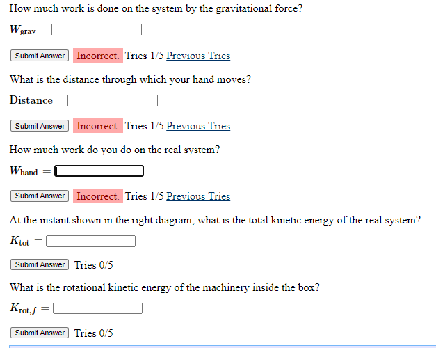 Solved How much work is done on the system by the | Chegg.com