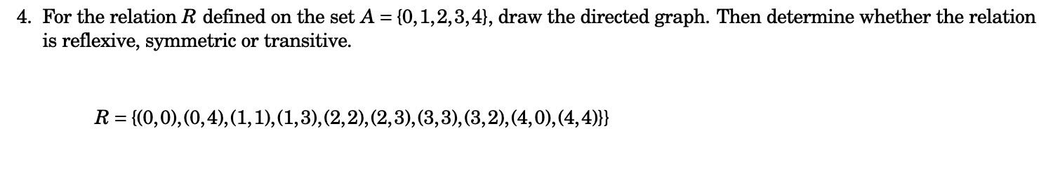 Solved Discrete Mathematics, Please Provide A Very Detailed | Chegg.com