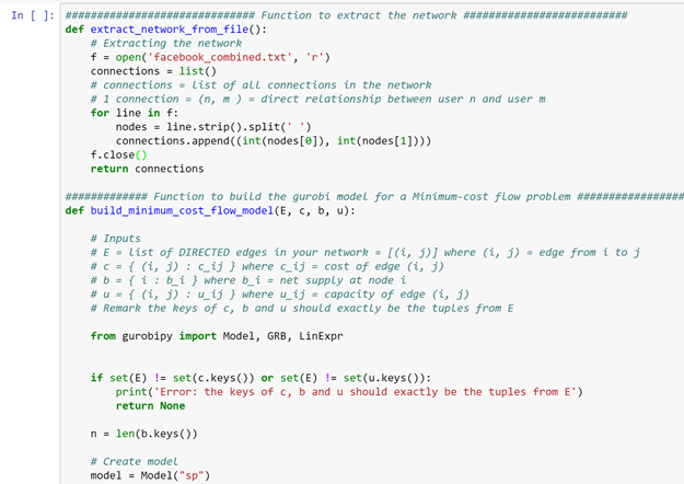 The provided dataset ”facebook combined.txt” * | Chegg.com