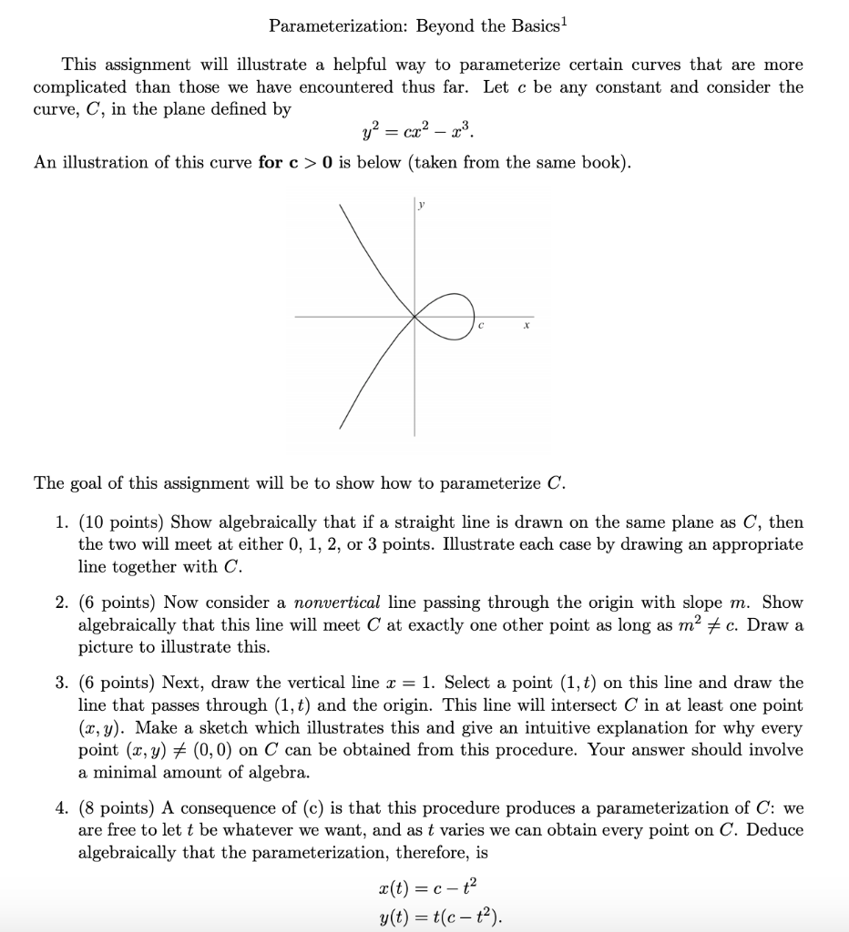 Solved 3. (6 points) Next, draw the vertical line x = 1. | Chegg.com