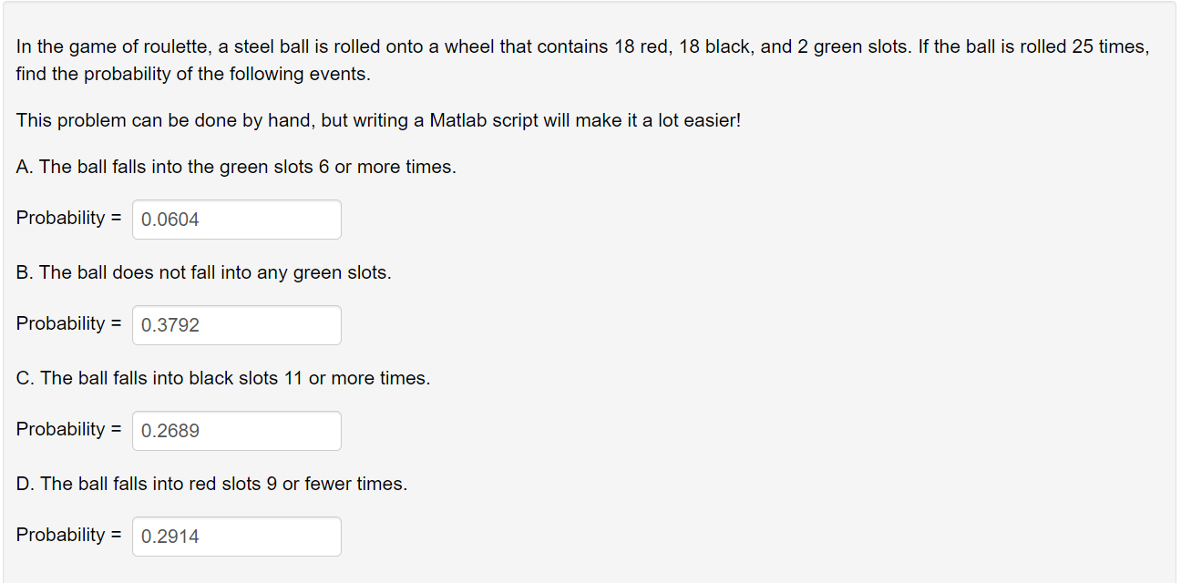 Solved In the game of roulette, a steel ball is rolled onto