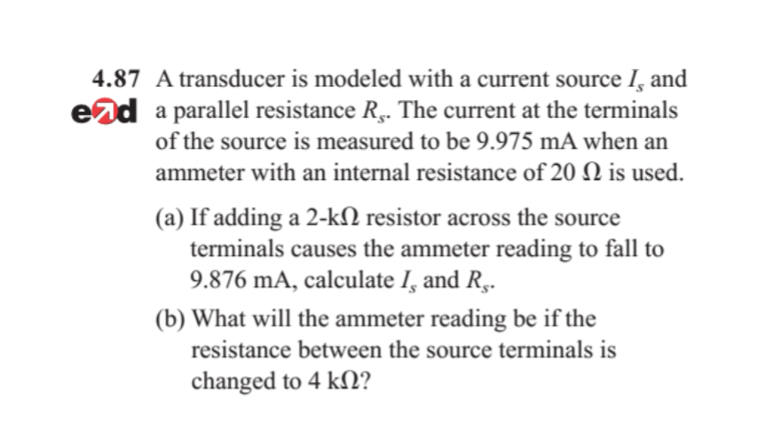 solved-4-87-a-transducer-is-modeled-with-a-current-source-is-chegg