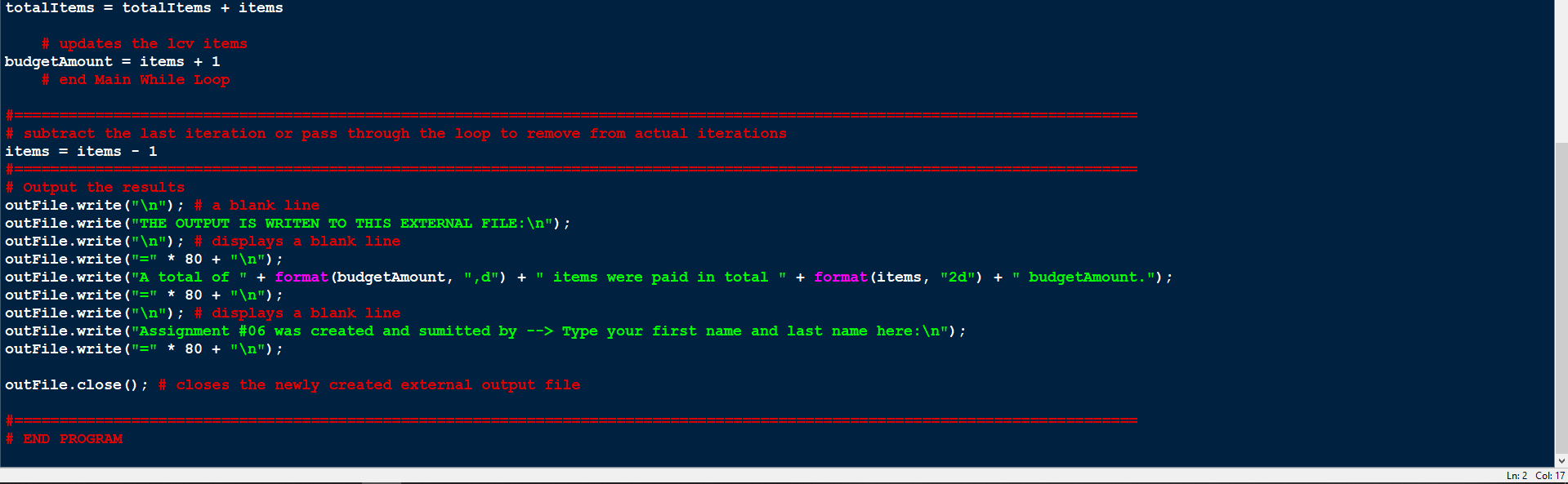 Solved While working on a Python Project, I was tasked to | Chegg.com