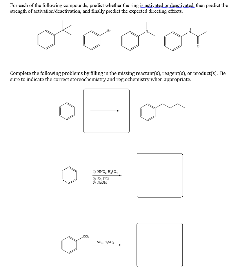 Solved For each of the following compounds, predict whether | Chegg.com