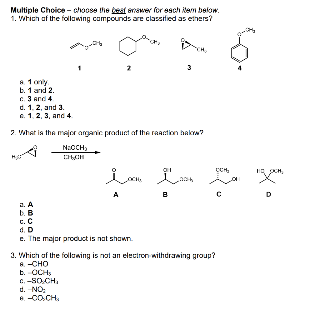 Solved Multiple Choice - choose the best answer for each | Chegg.com