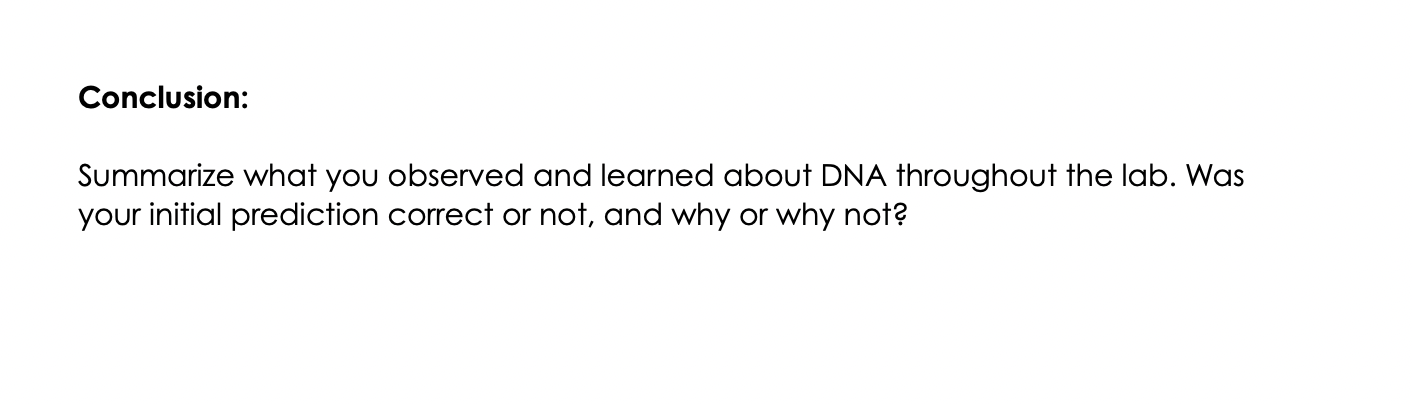 Solved DNA Extraction Lab Problem: How do you extract DNA | Chegg.com