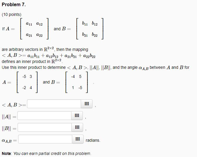 Solved If A= ⎡⎣⎢⎢ A11 A12 ⎤⎦⎥⎥ A21 A22 And B= ⎡⎣⎢⎢ B11 B12 | Chegg.com