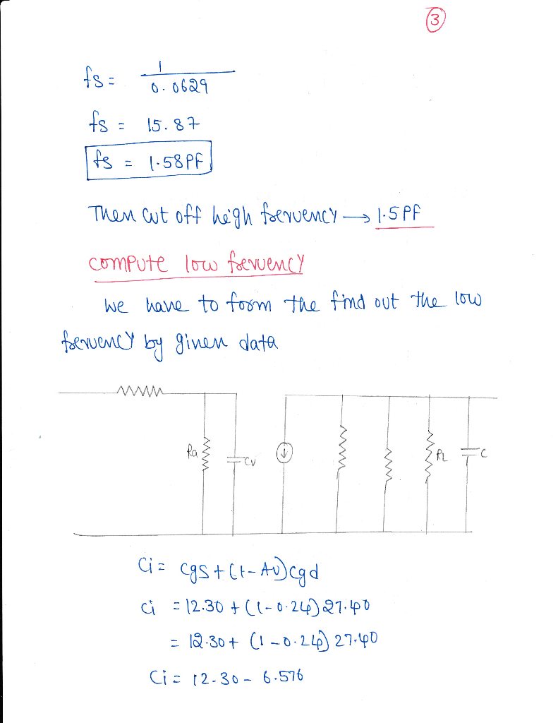 Solved Problem 2 Consider the CS amplifier shown on Figure | Chegg.com