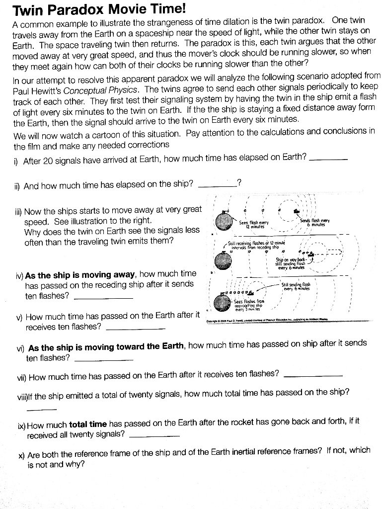 time paradox examples