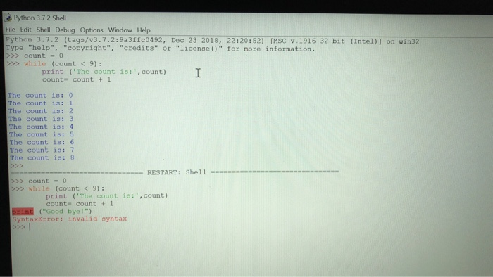 Solved python question：can someone tell me why I got | Chegg.com