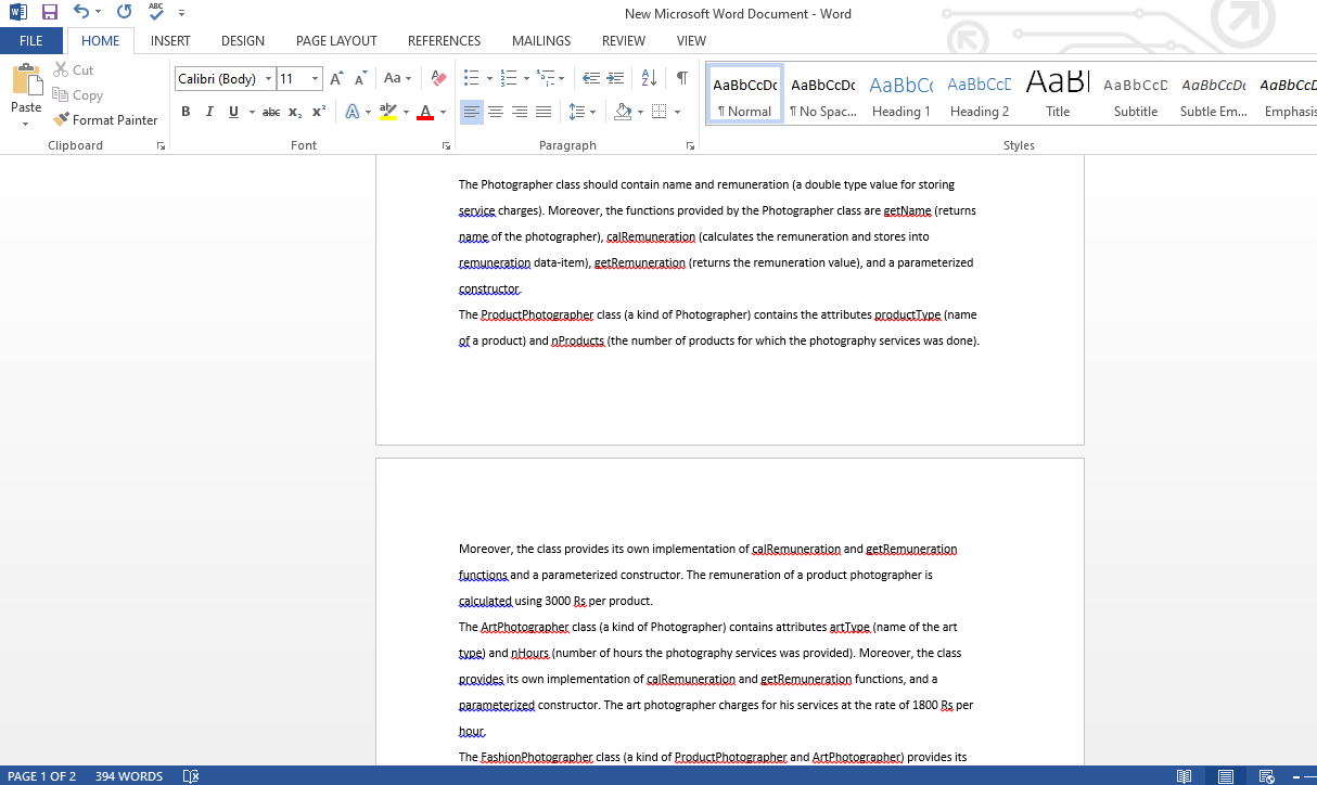 ABC w] H50 = New Microsoft Word Document - Word FILE | Chegg.com