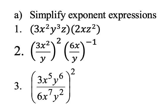 Exponent deals expression simplifier