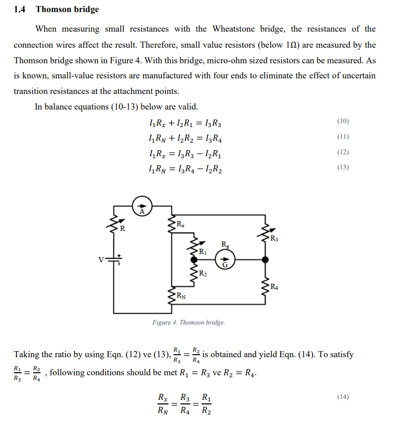 1-4-thomson-bridge-when-measuring-small-resistances-chegg