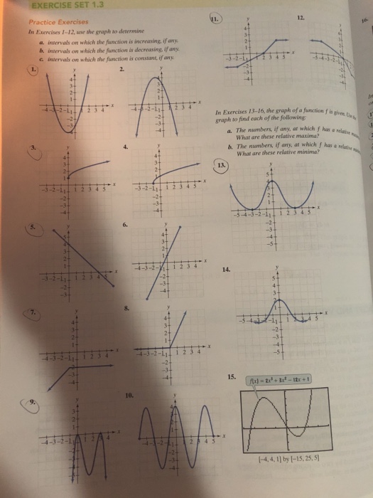 Solved EXERCISE SET 1.3 Practice Exercises In Exercises | Chegg.com