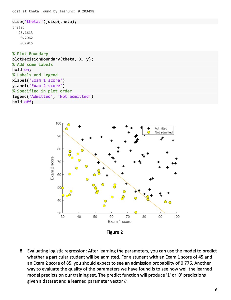 this is an explanation for a MATLAB code, I need you | Chegg.com