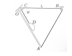 Solved The Mechanism In The Figure Is In A Vertical Plane. | Chegg.com