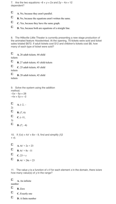 Solved Find the domain. Write the answer in interval | Chegg.com