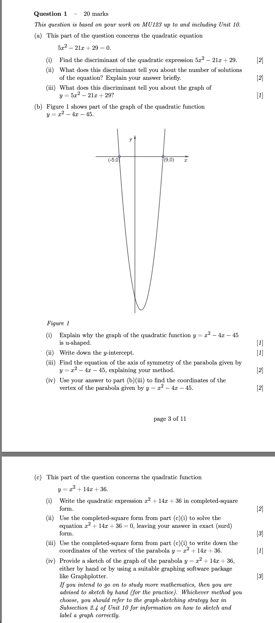 Solved Question 1 20 marks This question is based on your | Chegg.com