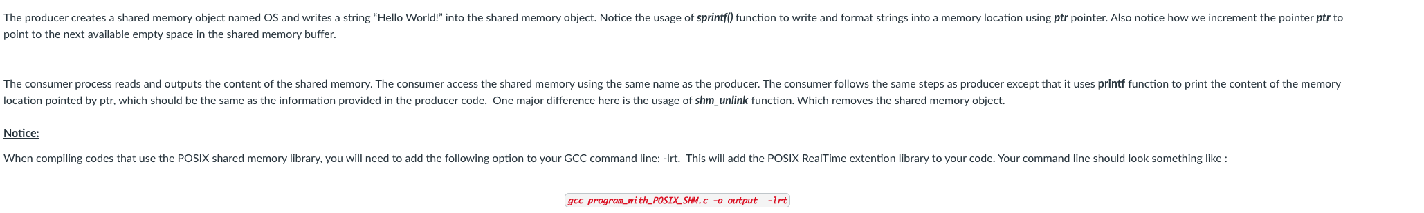 Solved Write the following two C programs with the following | Chegg.com