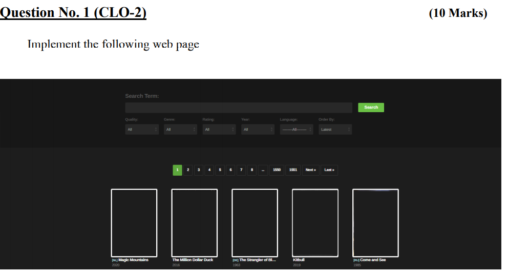 Solved instructions subject is Web App Development try to as | Chegg.com