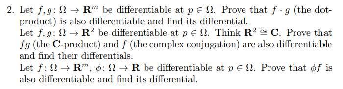 Solved 2 Let F G 2 R Be Differentiable At Pe N Prov Chegg Com