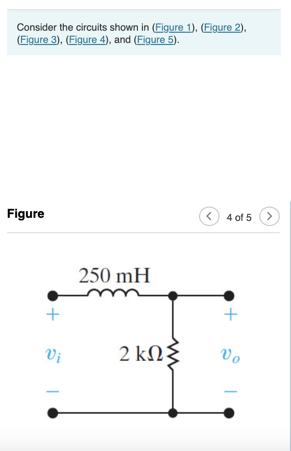 Solved Consider The Circuits Shown In (Figure 1), (Figure | Chegg.com