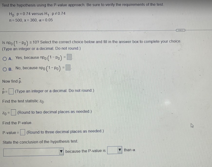 Solved Test the hypothesis using the P-value approach. Be | Chegg.com