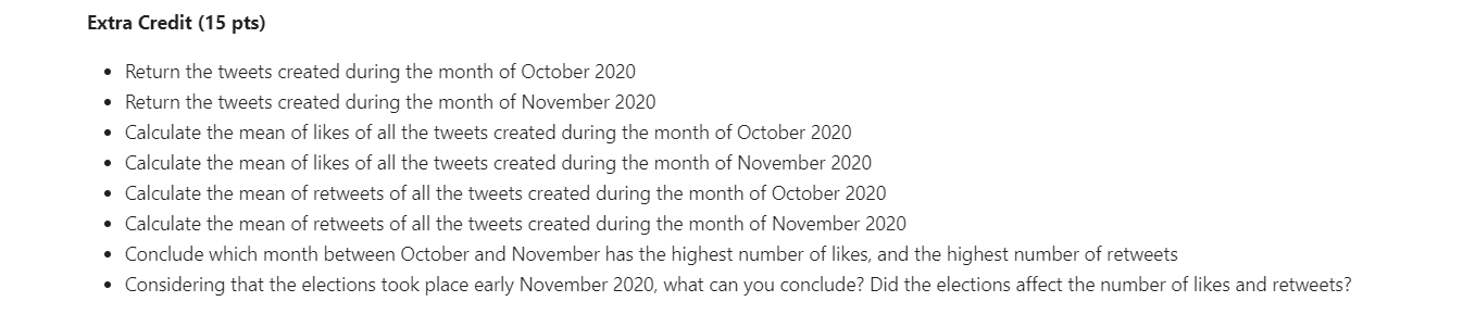 Assignment Below is the code that creates data for | Chegg.com