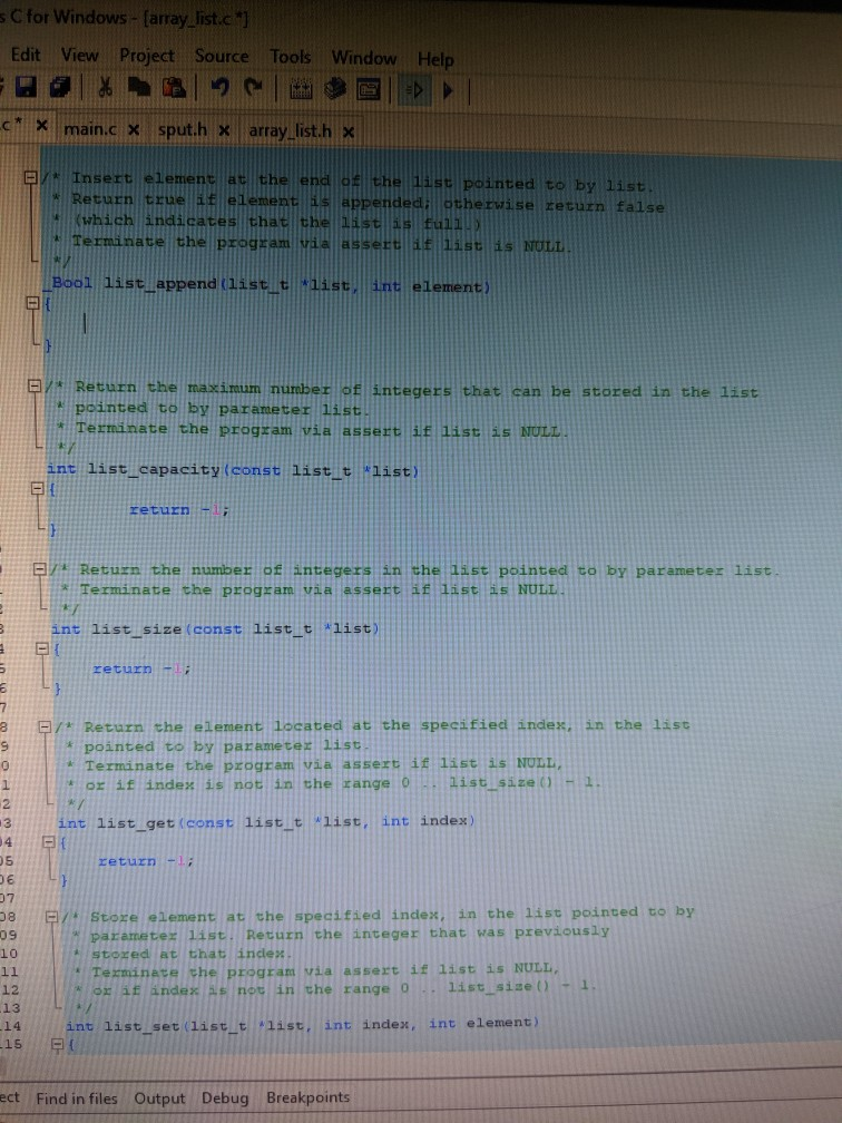 Solved * array 1ást.h * Header file for a prototype of a | Chegg.com