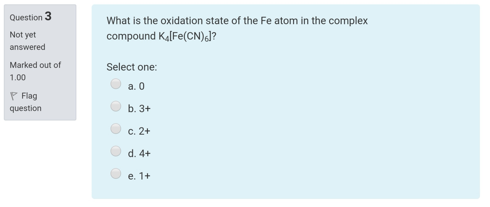 Solved Question 1 Which Ionic Compound Will Have The Larg Chegg Com