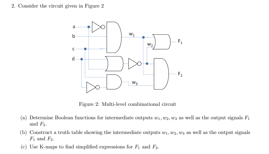 Solved 2. Consider The Circuit Given In Figure 2 Figure 2: 