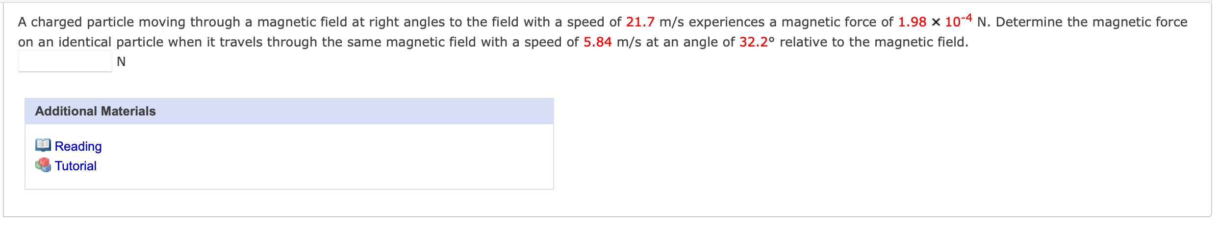 Solved A charged particle moving through a magnetic field at | Chegg.com
