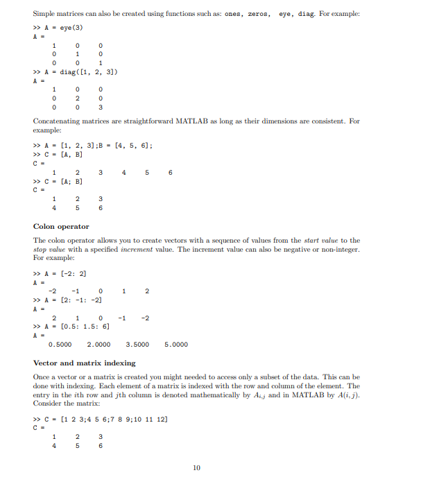 1 Introduction 1.1 What is MATLAB ? Programming | Chegg.com