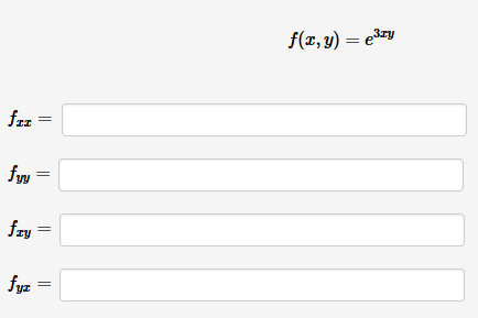 Solved Calculate all four second-order partial derivatives | Chegg.com
