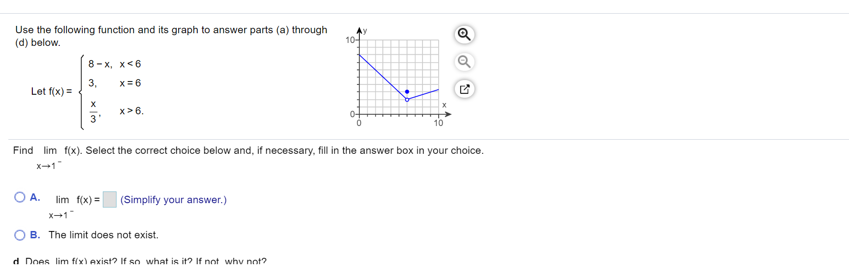 Solved Use The Following Function And Its Graph To Answer | Chegg.com