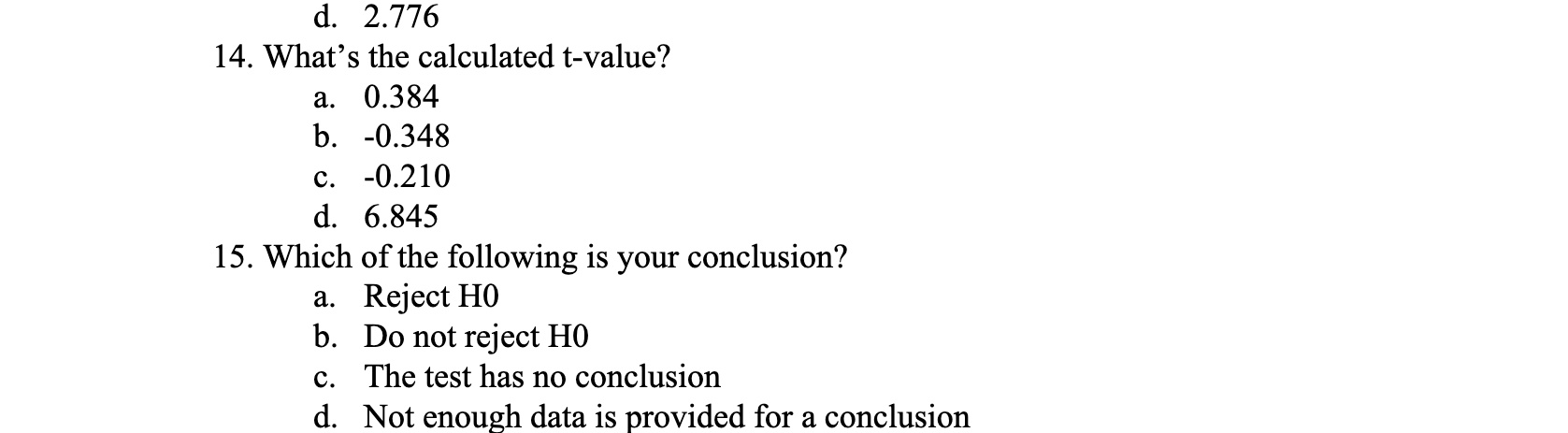 Solved Problem 1l: Measurements were taken from snails of | Chegg.com