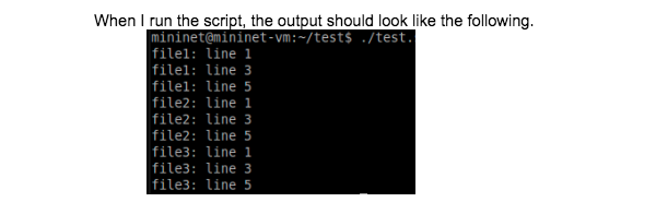 Solved 10. [40] Write a shell script that only prints the | Chegg.com
