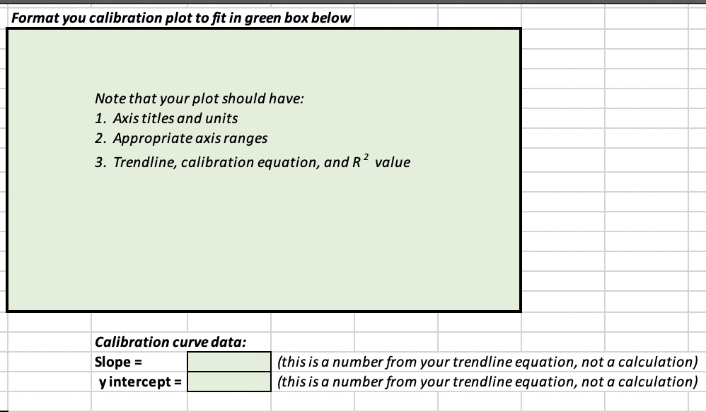 excel trendline equation in cell
