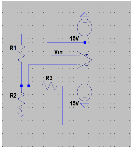 Solved 1. Dimension the inverting Schmitt trigger below for | Chegg.com