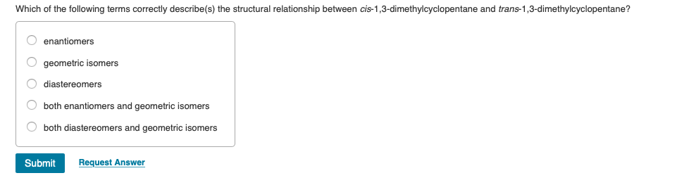 Solved Which of the following terms correctly describe(s) | Chegg.com