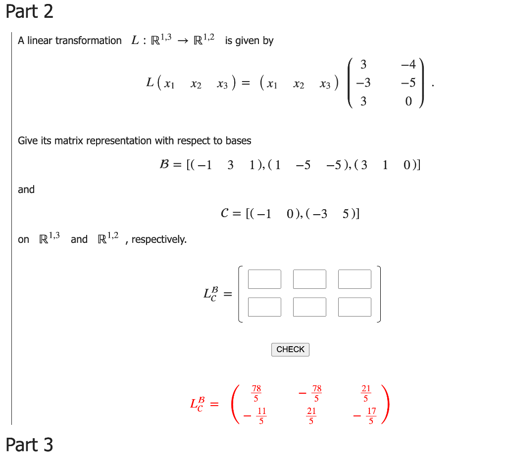 Solved Can you show work to solve this problem? The answers | Chegg.com