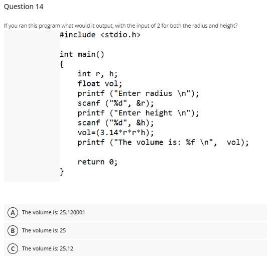 Solved ou ran this program what would it output, with the | Chegg.com