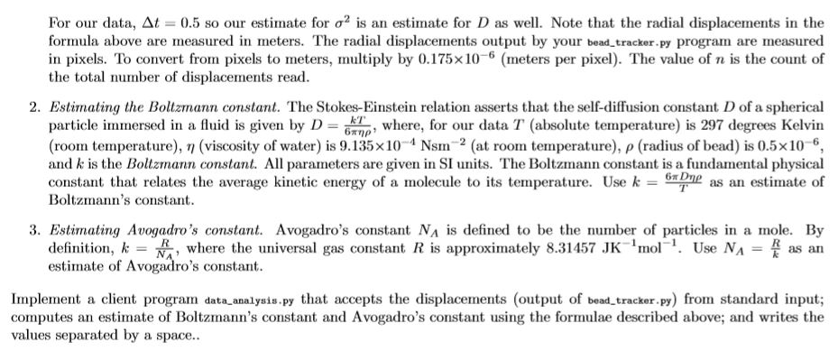 Problem 4. (Data Analysis) Einstein's Theory Of | Chegg.com