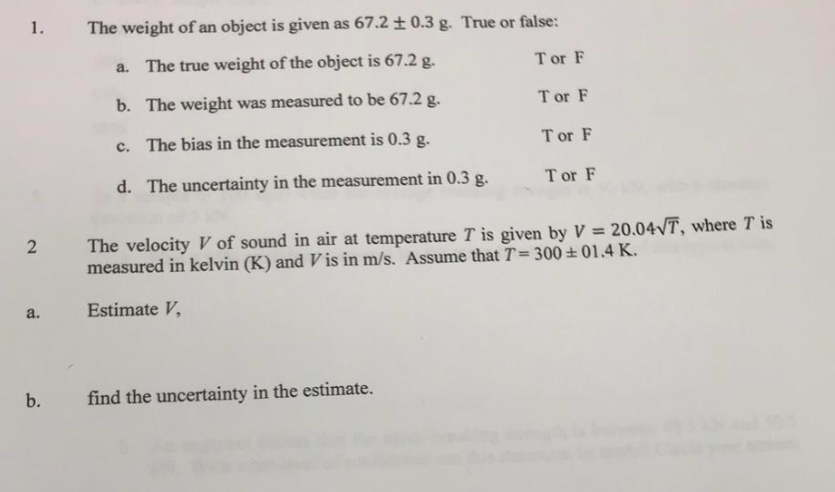 the weight of an object is measured in