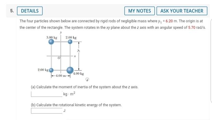 Solved 4. DETAILS MY NOTES ASK YOUR TEACHER An electric | Chegg.com