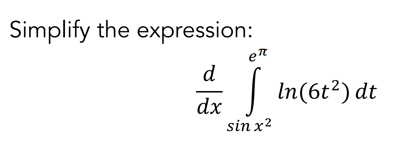 solved-simplify-the-expression-d-dx-sin-x-i-m-in-6t-chegg