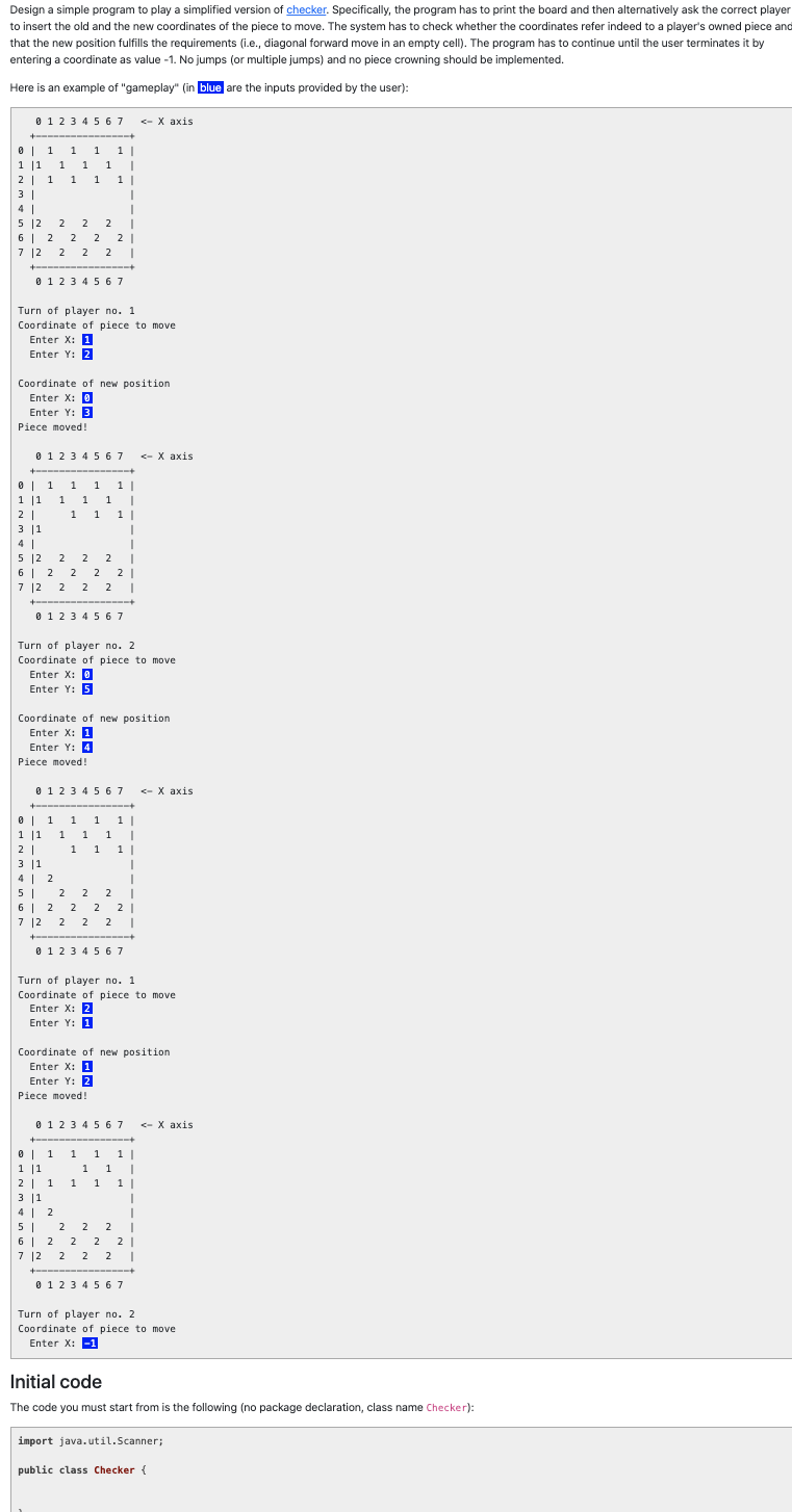 Solved Design a simple program to play a simplified version | Chegg.com
