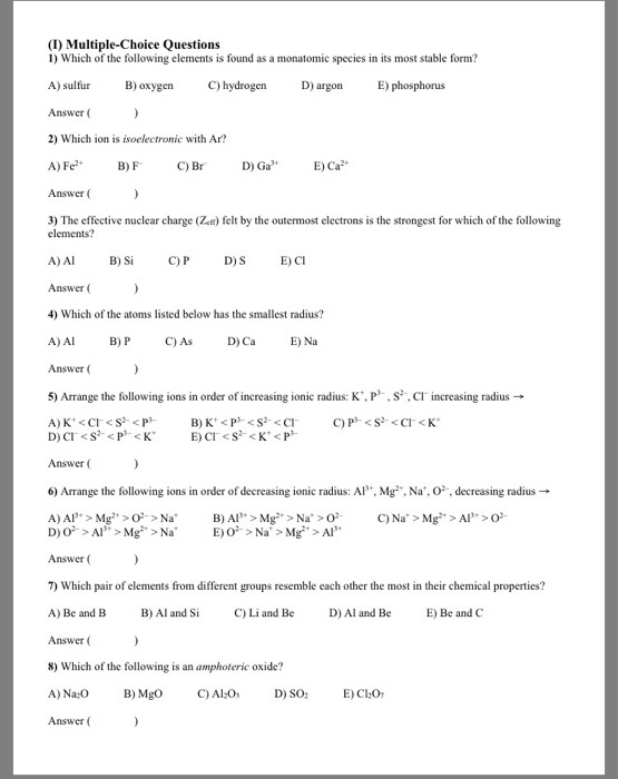 Solved 64) Describe the geometry and hybridization for the | Chegg.com