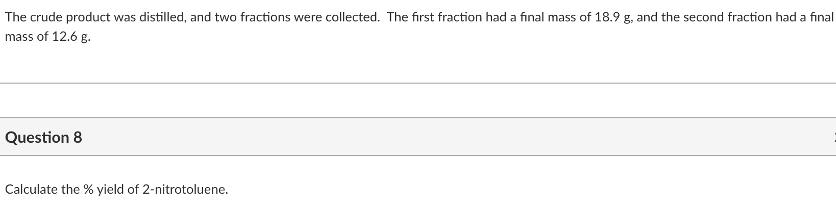 Solved This is a post lab for one of my experiments. There | Chegg.com