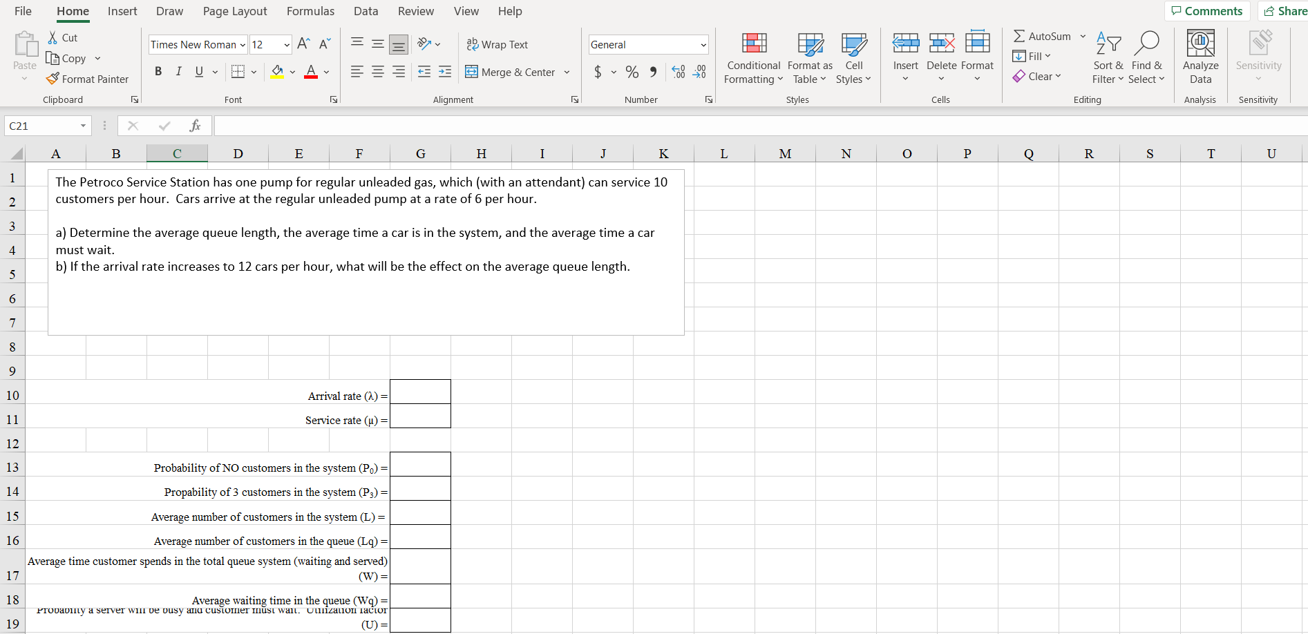 Solved File Home Insert Draw Page Layout Formulas Data | Chegg.com